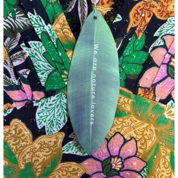 NWT $195 Farm Rio Garden Blouse - Picture 4 of 5